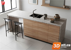 Kitchen island Skp Files